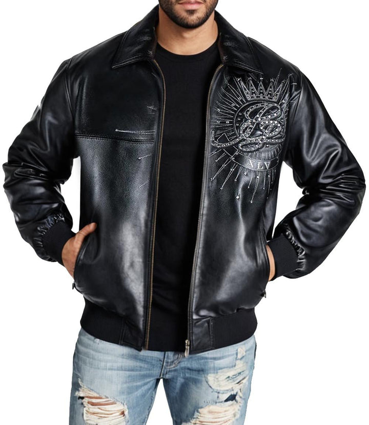 American Legend Black Leather Jacket - Rare Leather Order Now !!