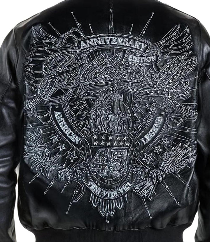 American Legend Black Leather Jacket - Rare Leather Order Now !!