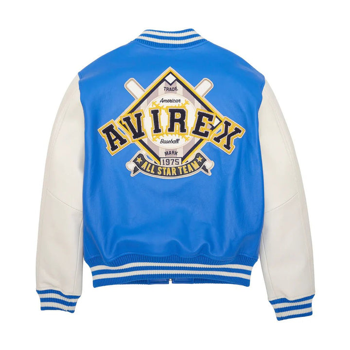 Avirex Baseball Varsity Jacket - Rare Leather