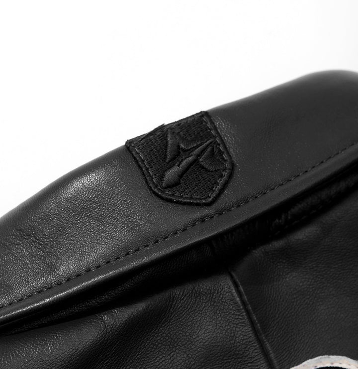 Avirex Black Icon Jacket - Rare Leather