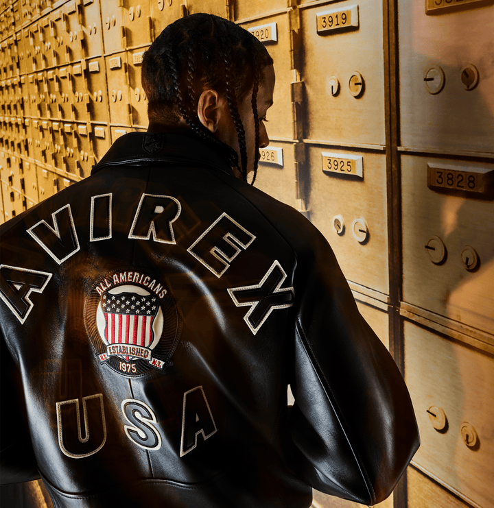Avirex Black Icon Jacket - Rare Leather