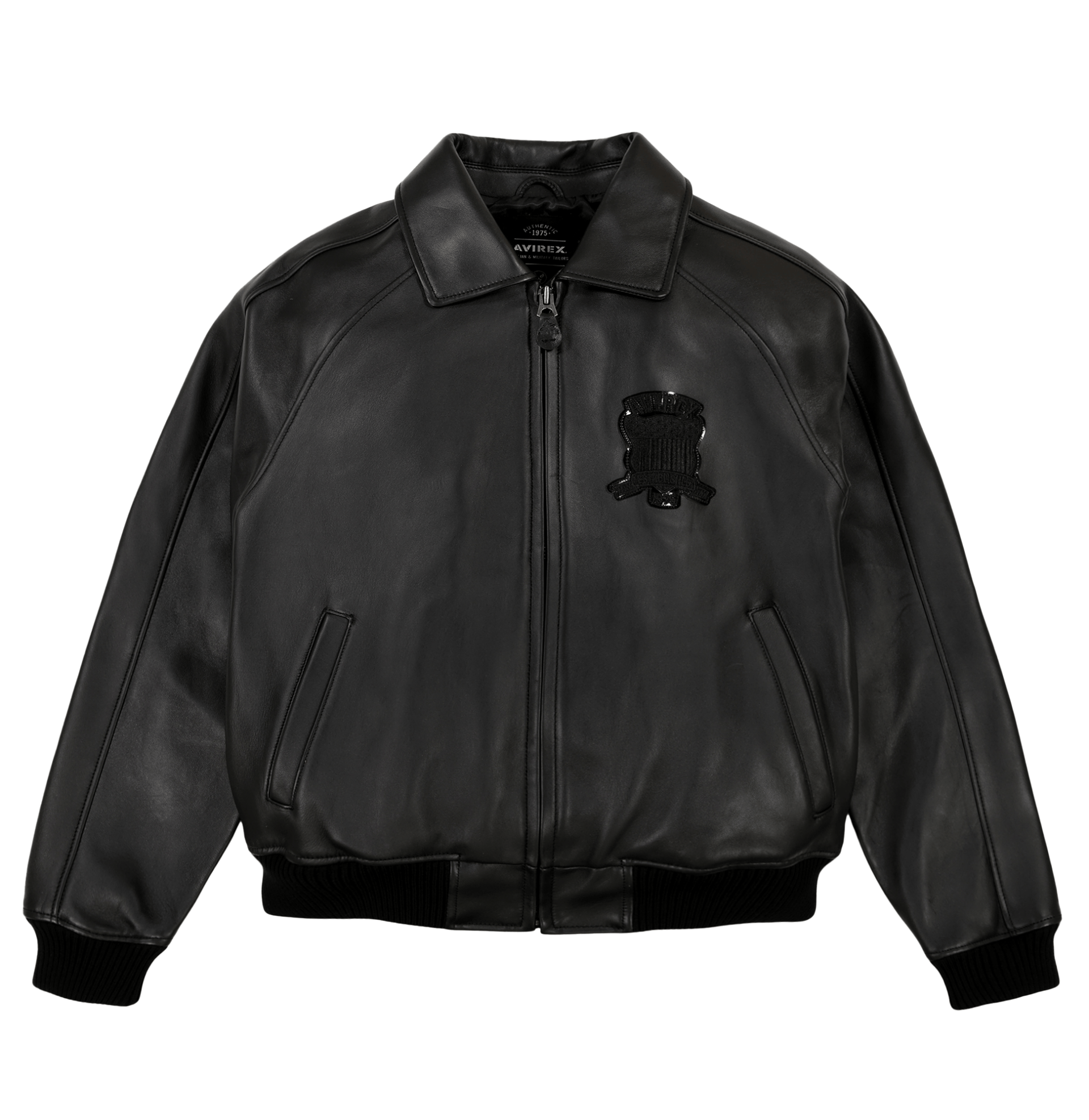 Avirex Black Icon Jacket – Premium Outerwear | Rare Leather – Rare