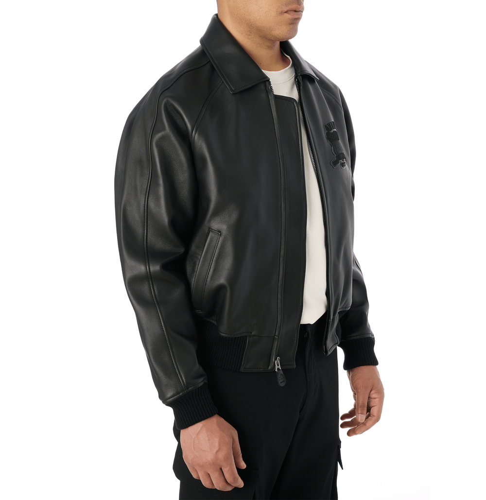 Avirex Black Icon Jacket – Premium Outerwear | Rare Leather – Rare