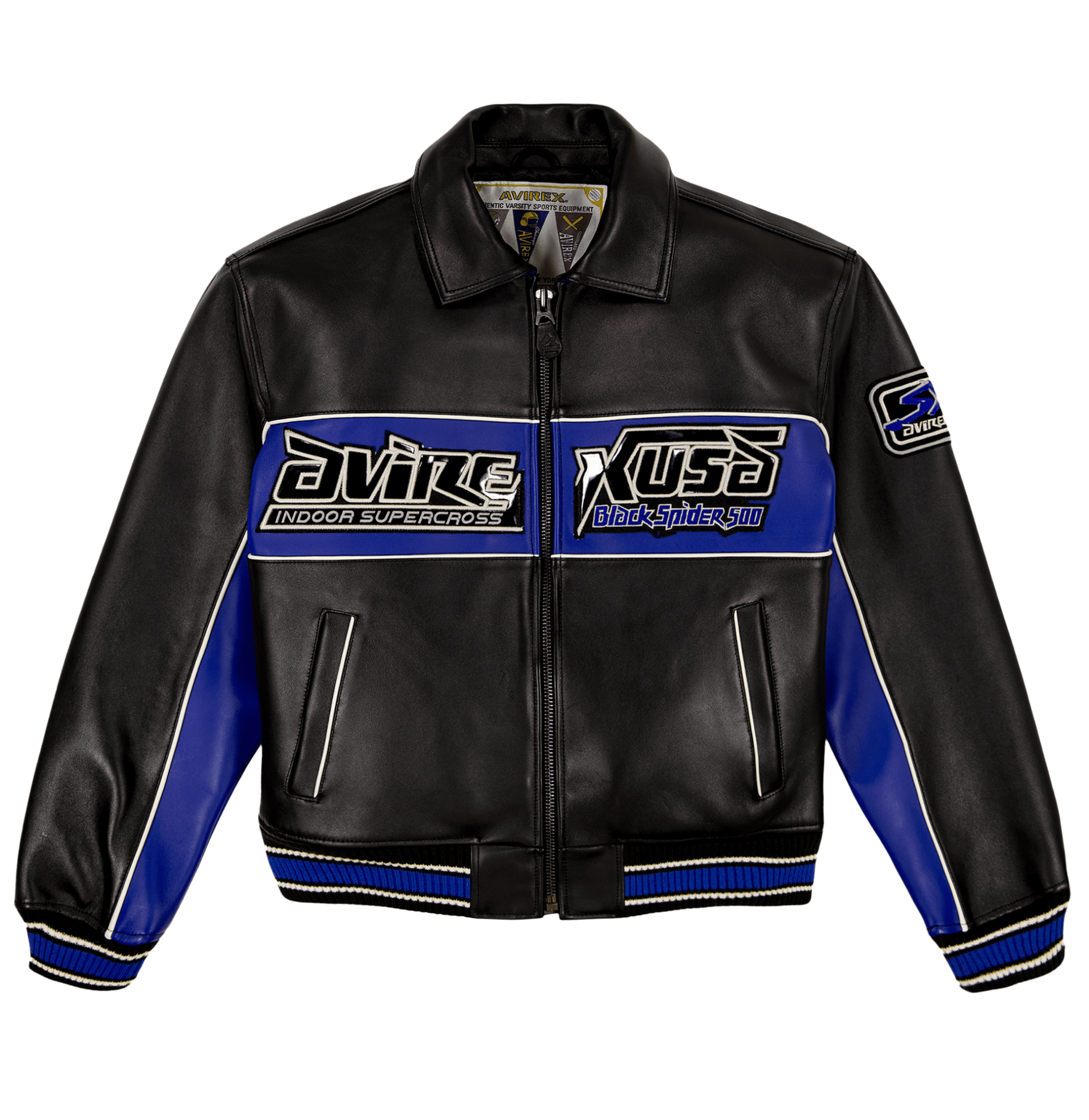 BLACK SPIDER RACER JACKET – Premium Outerwear | Rare Leather