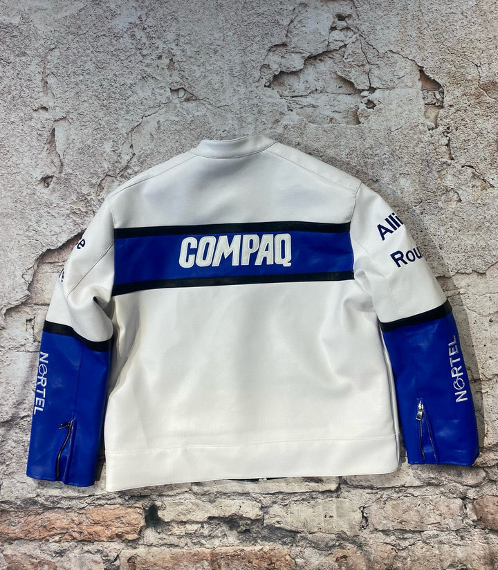BMW Leather Vintage Racing Jacket - Rare Leather Order Now !!