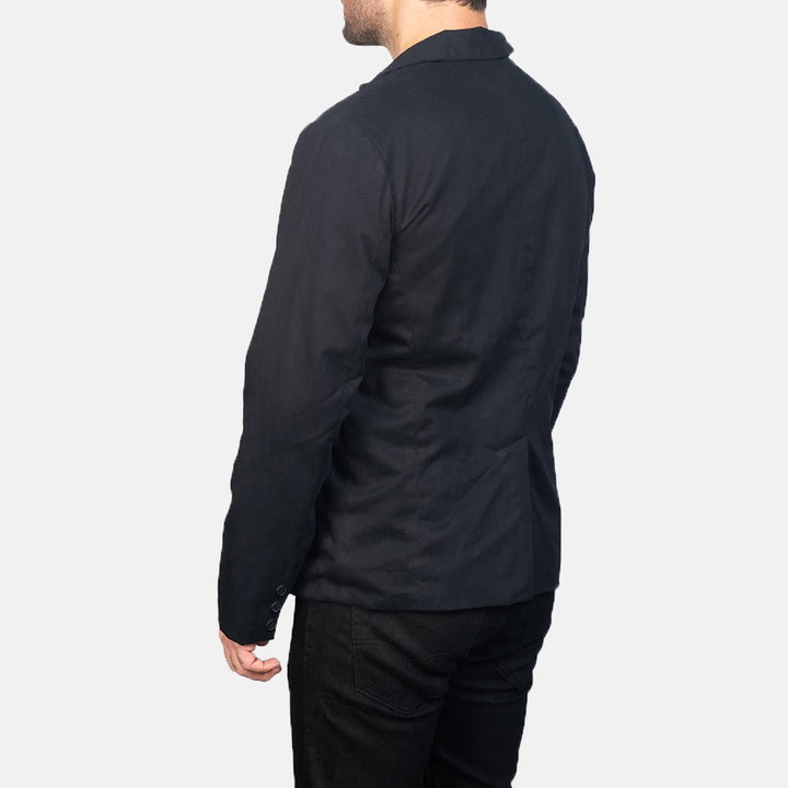 Borges Black Blazer - Rare Leather