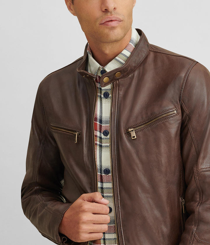 Brent Leather Jacket - Rare Leather