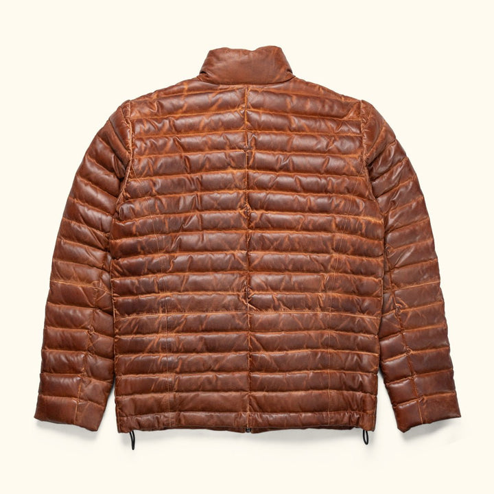 Bridger Leather Down Jacket - Rare Leather