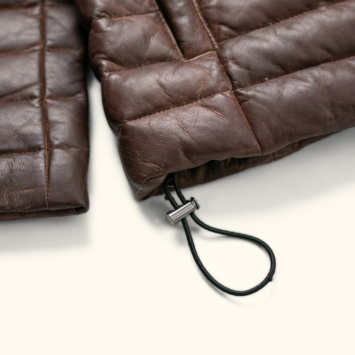 Bridger Leather Down Jacket - Rare Leather