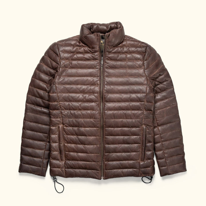 Bridger Leather Down Jacket - Rare Leather