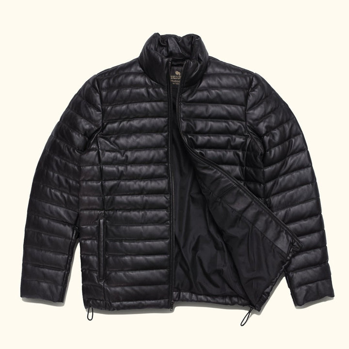 Bridger Leather Down Jacket - Rare Leather