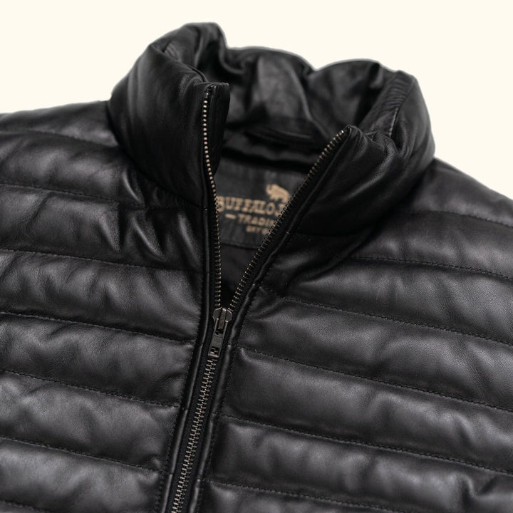 Bridger Leather Down Jacket - Rare Leather
