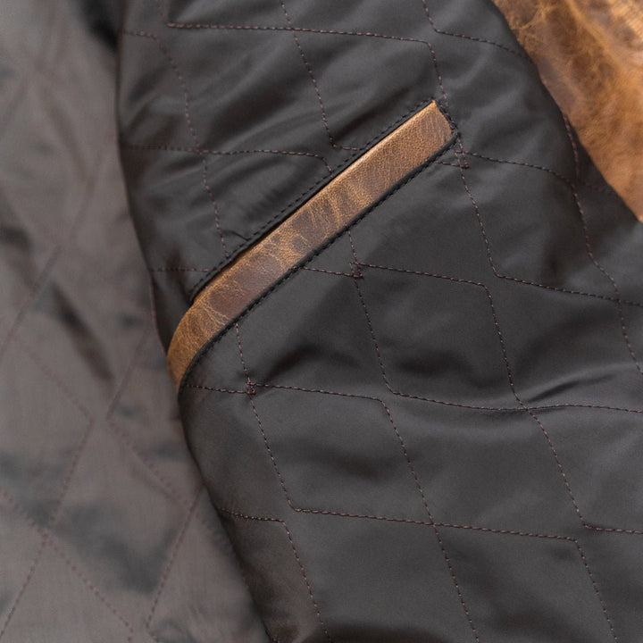 Cafe Racer Leather Jacket - Rare Leather