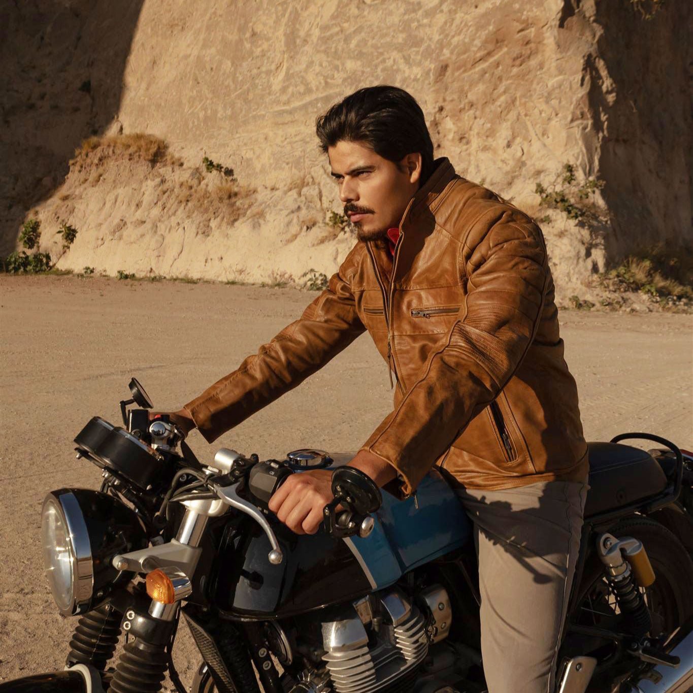 Cafe Racer Leather Jacket – Premium Jackets | Rare Leather