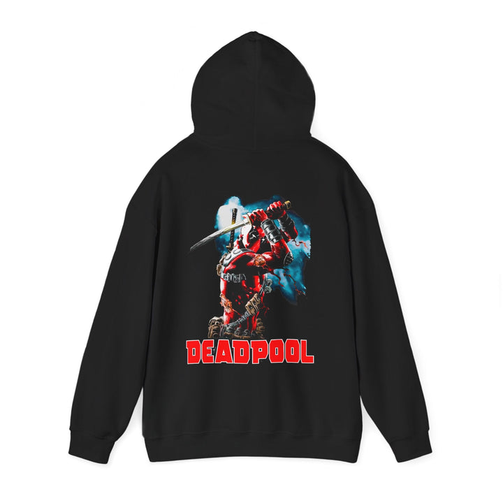 Deadpool Unisex Heavy Blend™ Hooded Sweatshirt | Comic Book Hoodie - Rare Leather Order Now !!