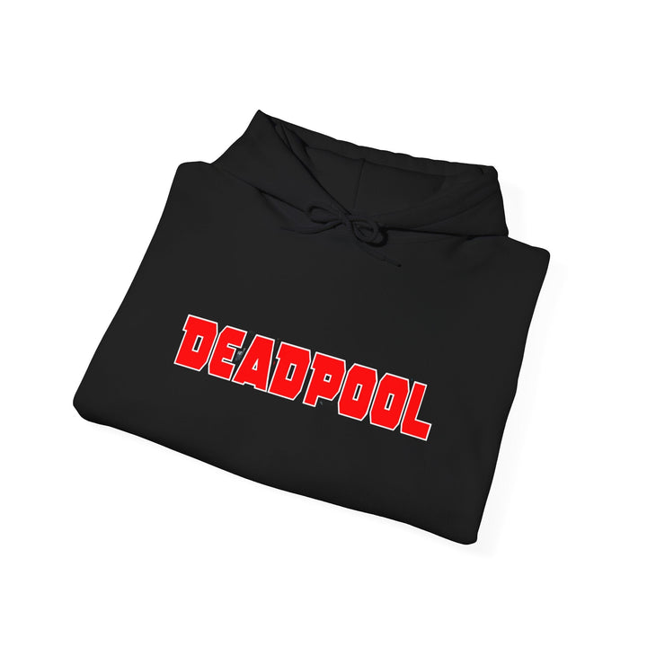 Deadpool Unisex Heavy Blend™ Hooded Sweatshirt | Comic Book Hoodie - Rare Leather Order Now !!