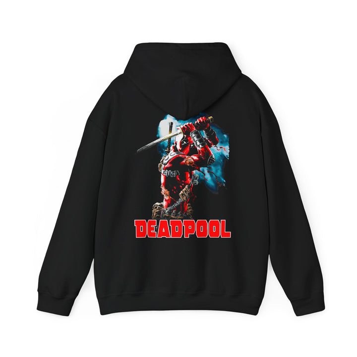 Deadpool Unisex Heavy Blend™ Hooded Sweatshirt | Comic Book Hoodie - Rare Leather Order Now !!