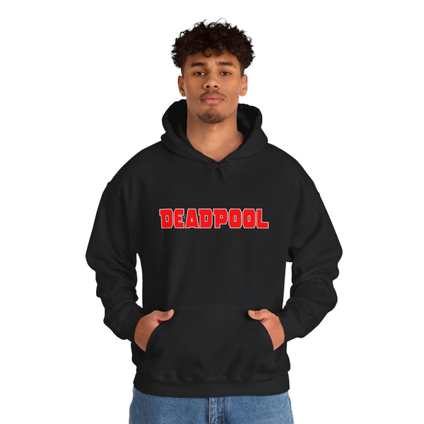 Deadpool Unisex Heavy Blend™ Hooded Sweatshirt | Comic Book Hoodie - Rare Leather Order Now !!