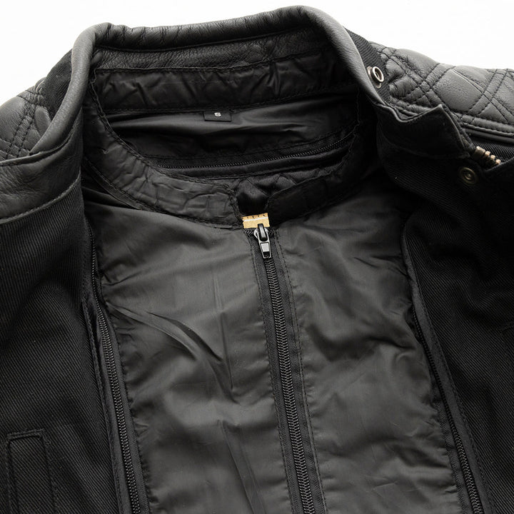 Diamond Back - Women's Motorcycle Jacket - Rare Leather