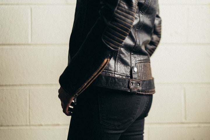 Electra - Women's Motorcycle Leather Jacket - Rare Leather