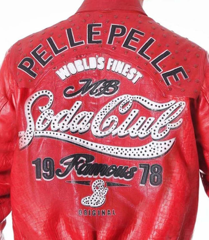 Famous 1978 Red Leather Jacket - Rare Leather Order Now !!
