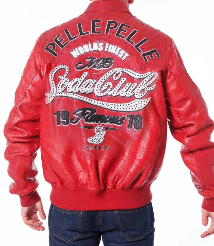 Famous 1978 Red Leather Jacket - Rare Leather Order Now !!