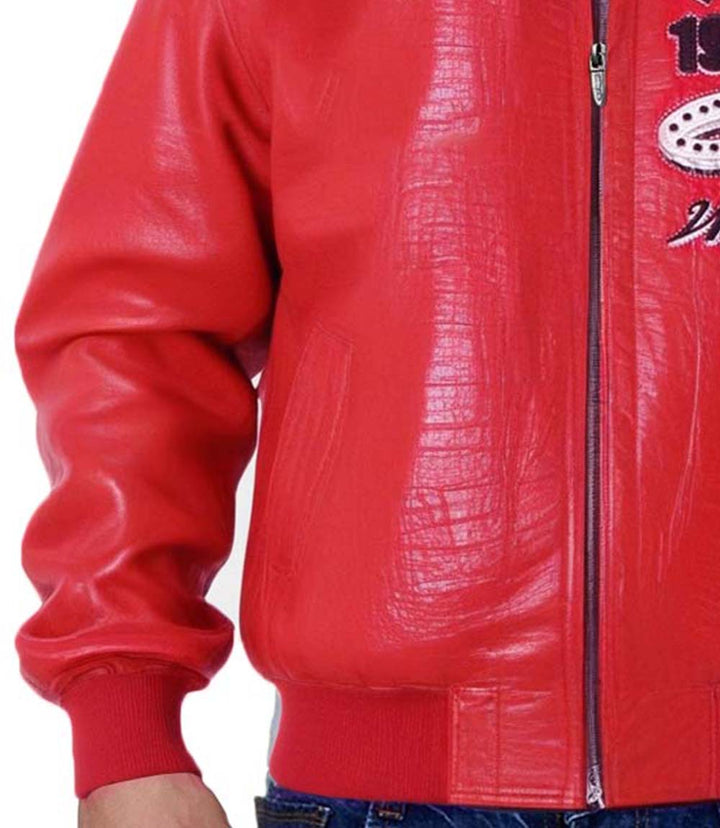 Famous 1978 Red Leather Jacket - Rare Leather Order Now !!