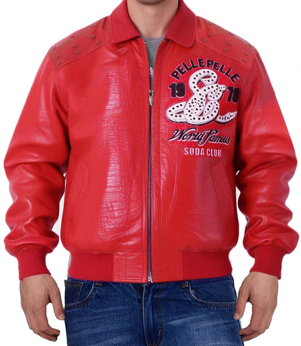 Famous 1978 Red Leather Jacket - Rare Leather Order Now !!