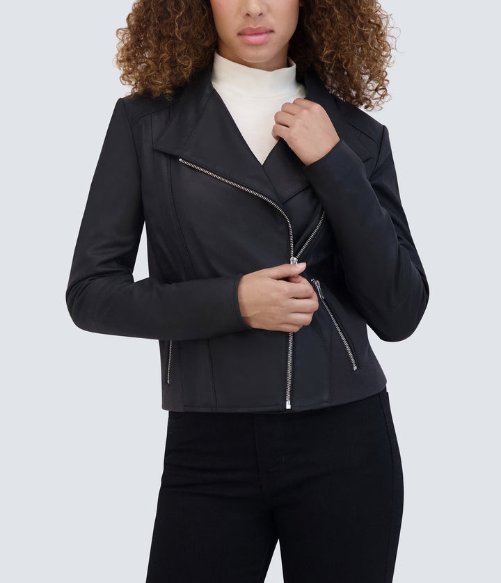 Felix Black Leather Jacket - Rare Leather