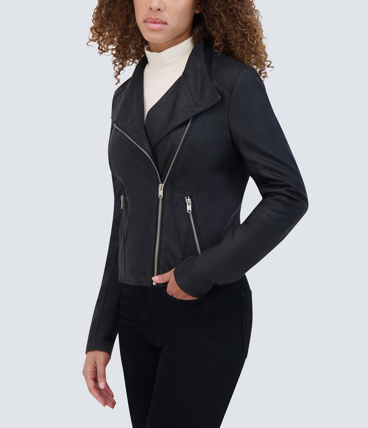 Felix Black Leather Jacket - Rare Leather