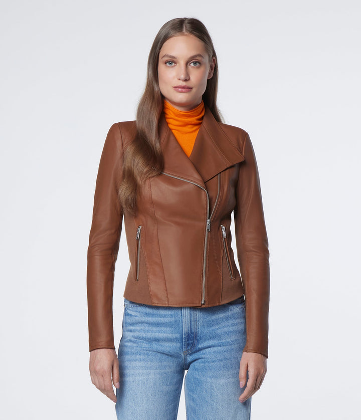 Felix Brown Leather Jacket - Rare Leather
