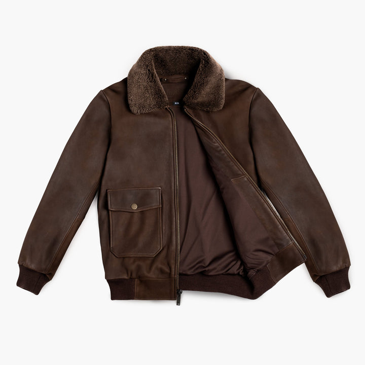 Flight Jacket | Tobacco - Rare Leather