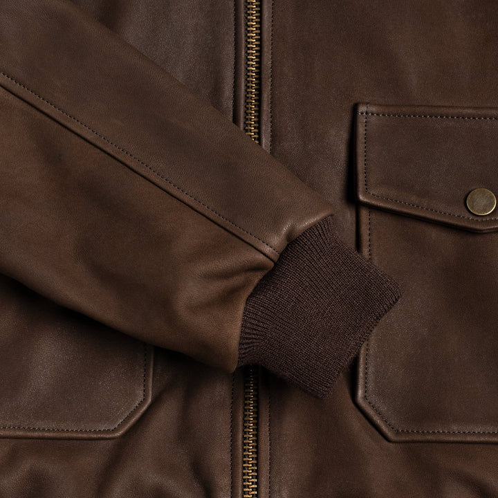 Flight Jacket | Tobacco - Rare Leather