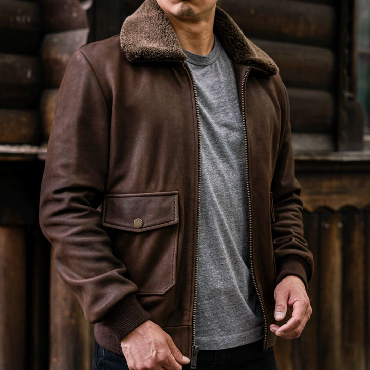 Flight Jacket | Tobacco - Rare Leather