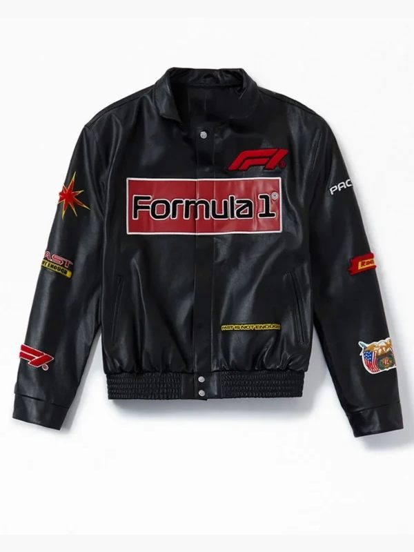 Formula 1 x PacSun Leather Pole Position Jacket - Rare Leather
