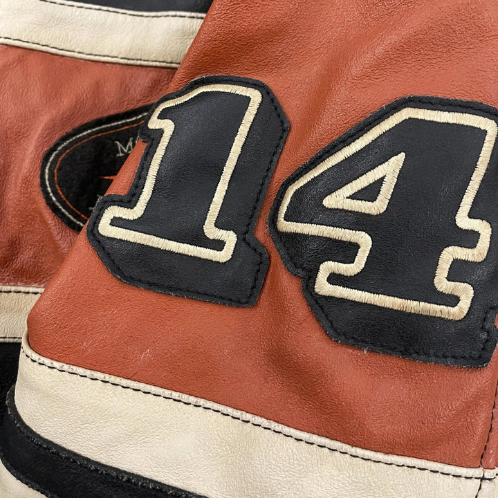 Harley Davidson Leather Racing Jacket - Rare Leather Order Now !!
