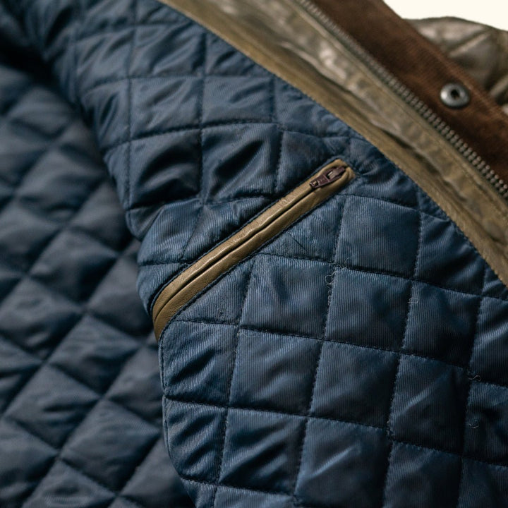 Highlands Quilted Leather Jacket - Rare Leather