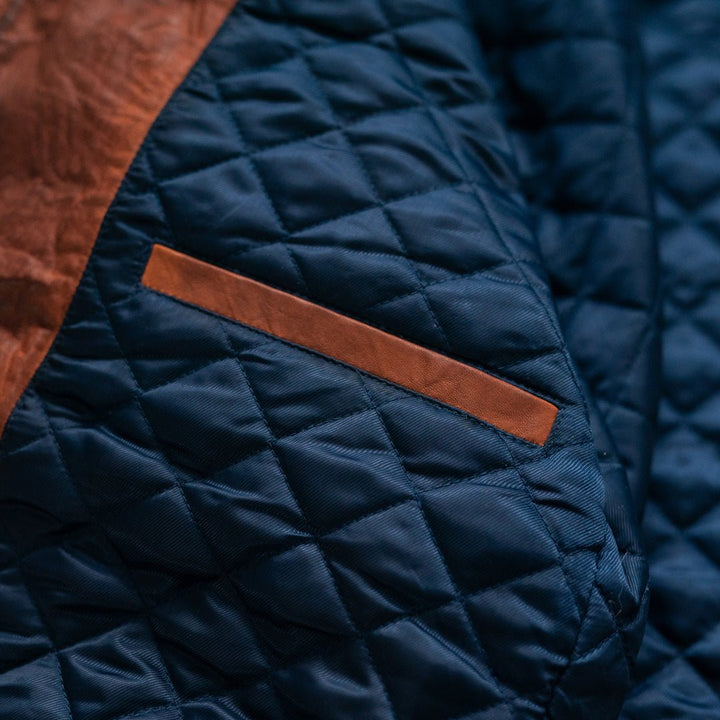 Highlands Quilted Leather Jacket - Rare Leather