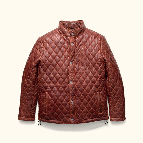 Highlands Quilted Leather Jacket - Rare Leather