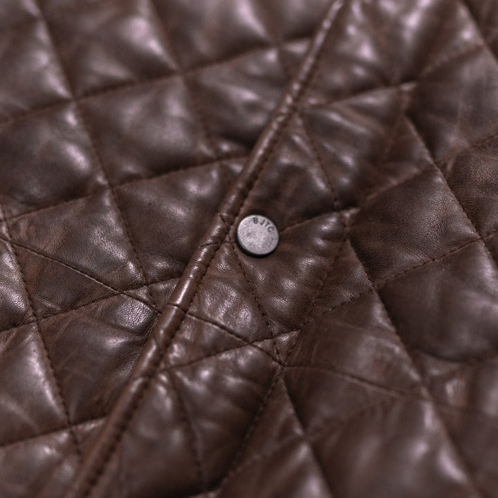 Highlands Quilted Leather Jacket - Rare Leather