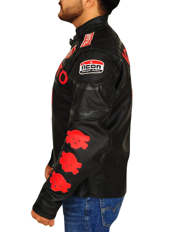 Iconic Icon Moto Biker Jacket - Rare Leather