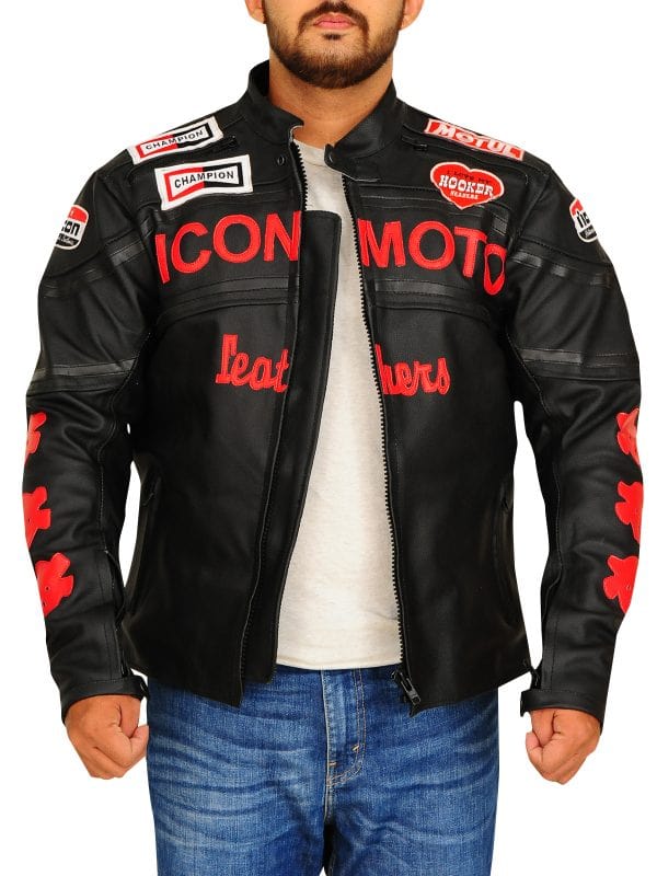 Iconic Icon Moto Biker Jacket - Rare Leather