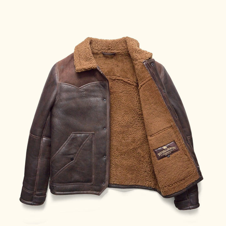 Jackson Shearling Leather Jacket - Rare Leather