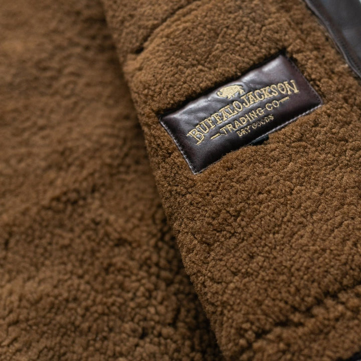 Jackson Shearling Leather Jacket - Rare Leather