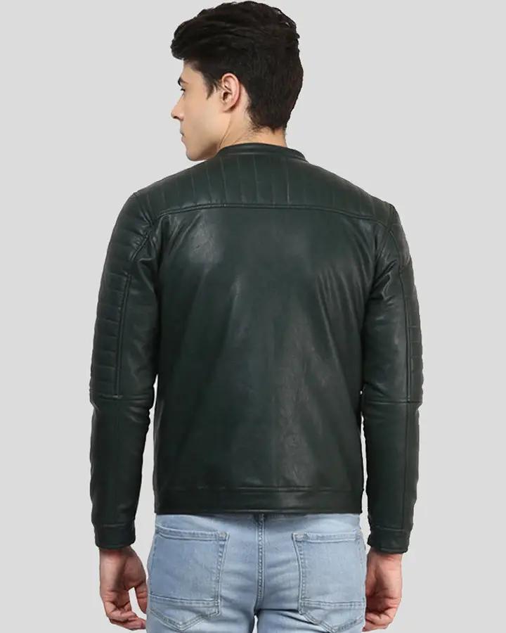 Jacob Black Biker Leather Jacket - Rare Leather