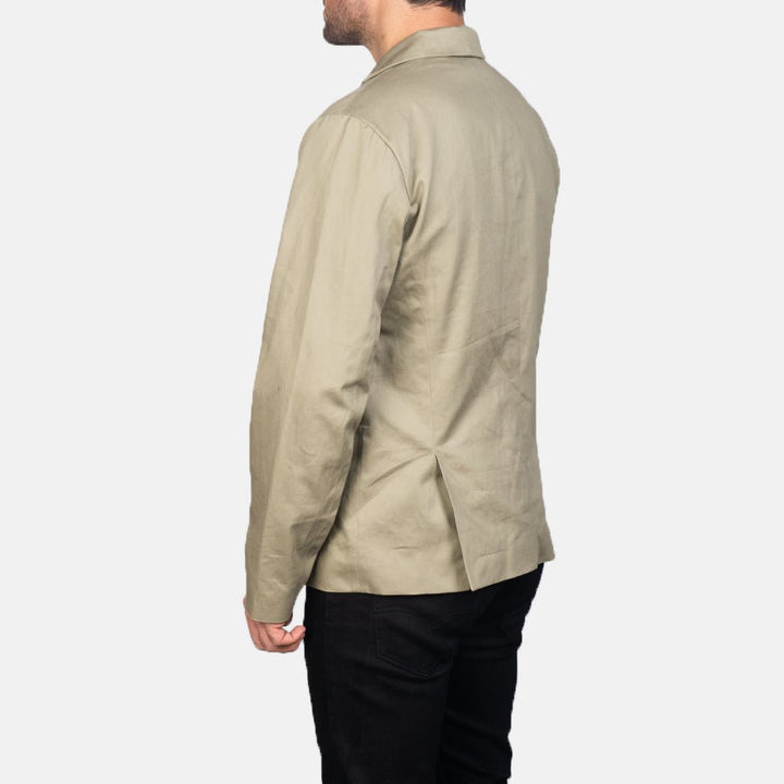 Kajetan Beige Safari Jacket - Rare Leather