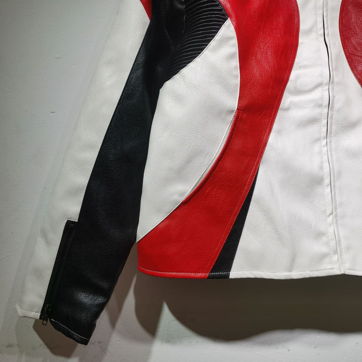 Kusikohc Leather Vintage Racing Jacket - Rare Leather Order Now !!