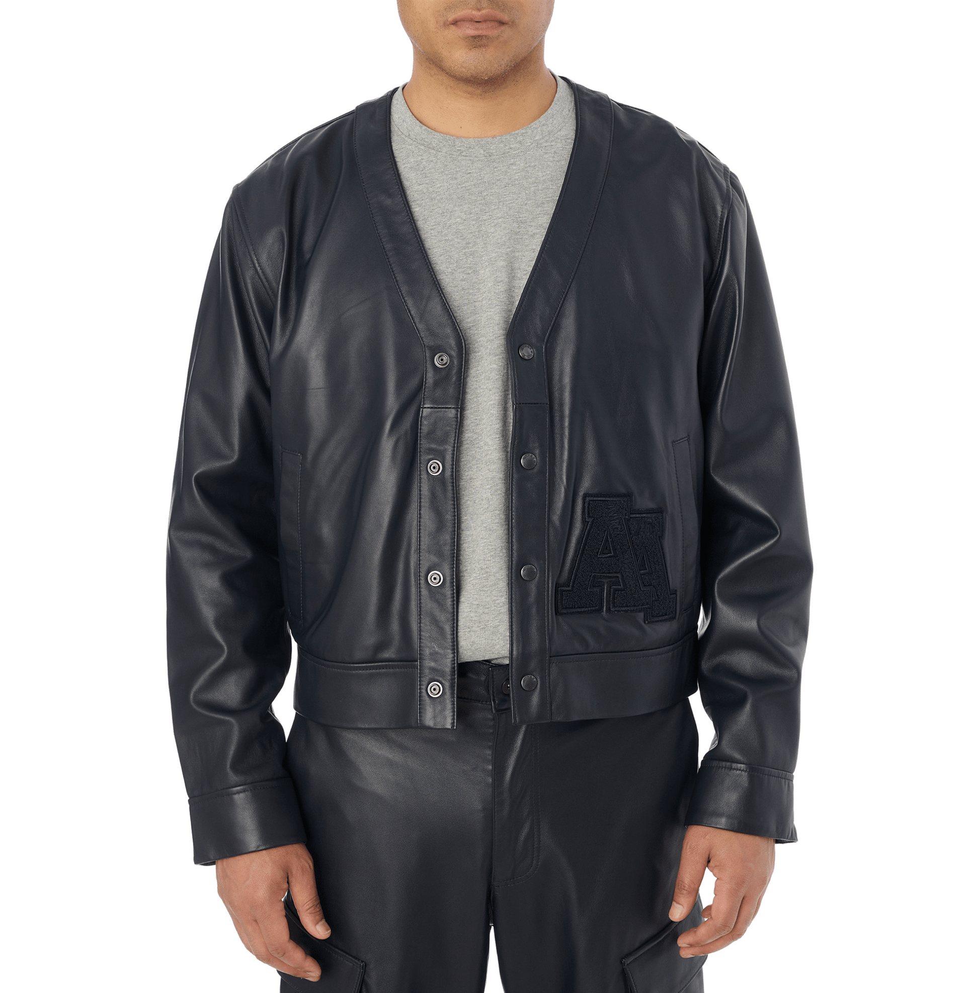 LEATHER CARDIGAN – Premium Outerwear | Rare Leather