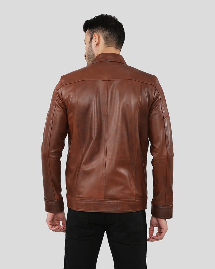 Leroy Brown Racer Leather Jacket - Rare Leather
