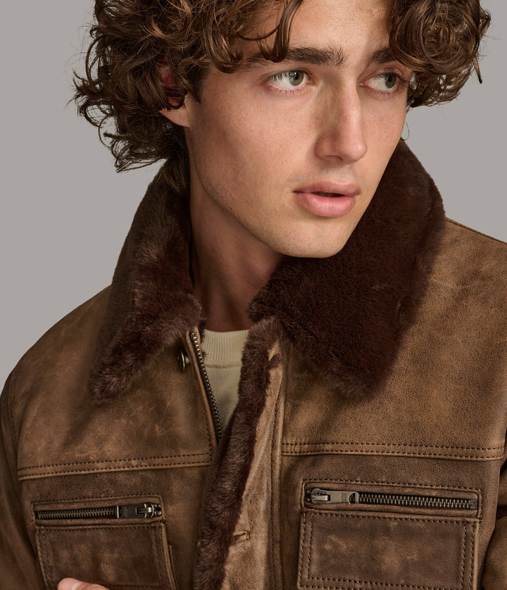 Lincoln Trucker Jacket - Rare Leather